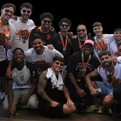 Corinthians comemora título da Copa do Brasil na Neo Química Arena