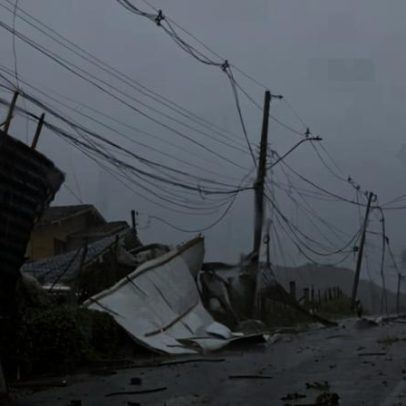 Climatempo confirma tornado em Vila Rica, interior de Farroupilha (RS)