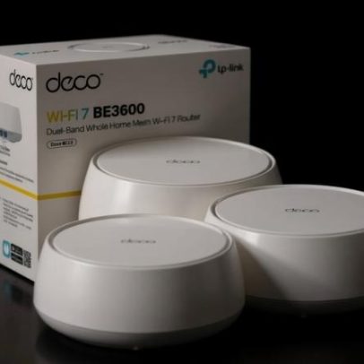 TP-Link Deco WiFi 7 Mesh cai para mínima histórica, mais barato que WiFi 6