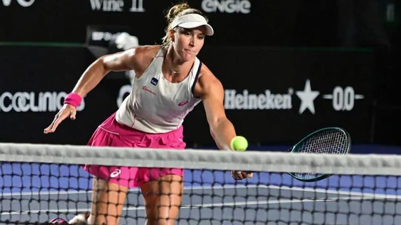 Bia Haddad em ação no SP Open (Foto: Divulgação/João Pires/Fotojump)