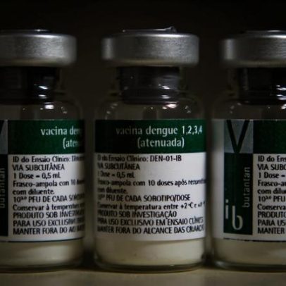 Ministério da Saúde inicia vacinação contra dengue em janeiro