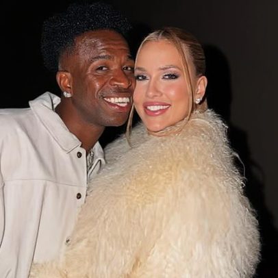 Vini Jr celebra virada do ano com Virginia Fonseca