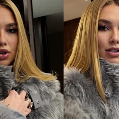 Virginia Fonseca mostra look para torcer por Vini Jr. no jogo do Real Madrid