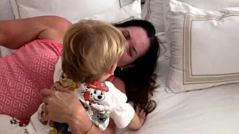 Virginia mostra relação próxima entre José Leonardo e a avó Margareth Serrão