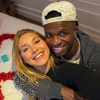 Vini Jr. elogia Virginia Fonseca em selfies
