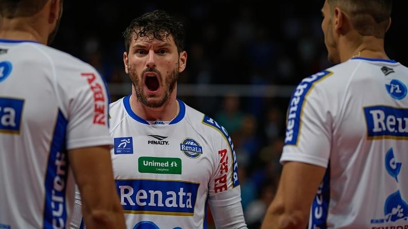 Na reedição da Final do Paulista, Campinas vence Suzano (Foto: Divulgação/ Vôlei Renata)