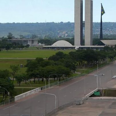Protesto em Brasília contra PL da Dosimetria e anistia a condenados pelo 8/1