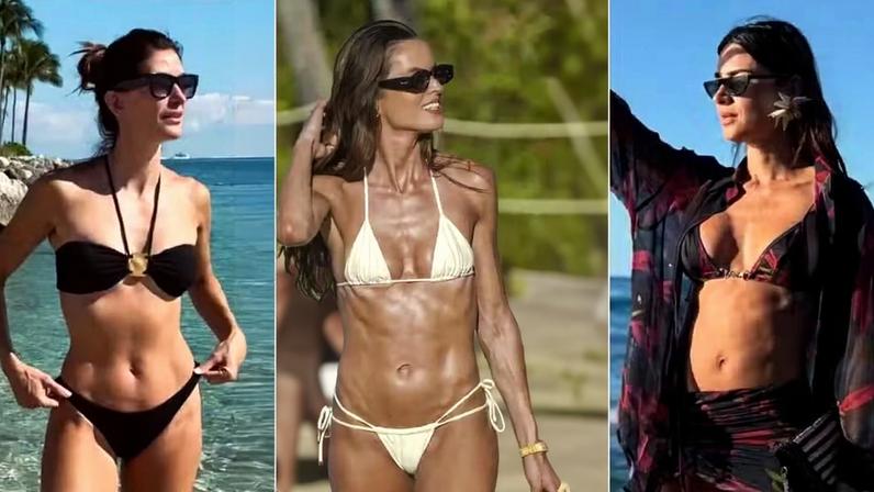 Isabella Fiorentino está em Fischer Island, enquanto Izabel Goulart e Thaila Ayala escolheram St. Barths como destino de fim de ano