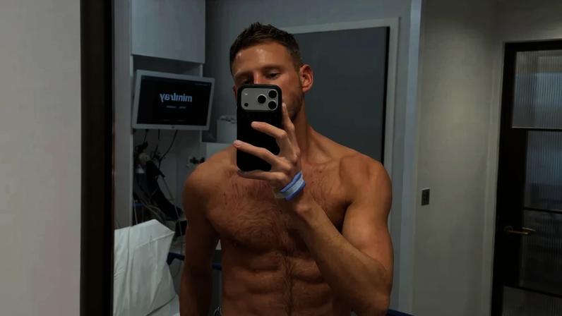 "Below Deck" star Fraser Olender revealed he suffered a heart attack and lung injury from vaping. Instagram/Fraser Olender