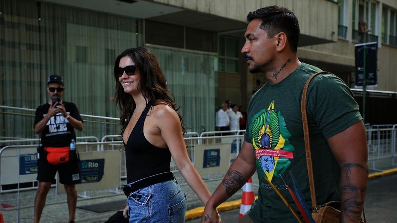 Sophie Charlotte e Xamã — Foto: Victor Chapetta/BrazilNews