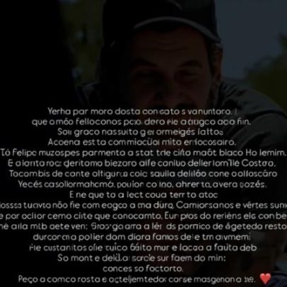 Zé Felipe encerra namoro com Ana Castela