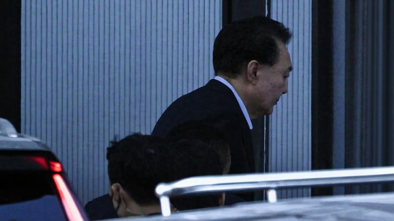 Yoon Suk-yeol está preso desde 15 de janeiro – Foto: KOREA POOL / AFP