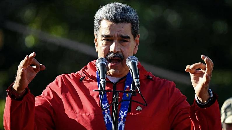 O presidente venezuelano, Nicolás Maduro – Foto: Federico Parra/AFP