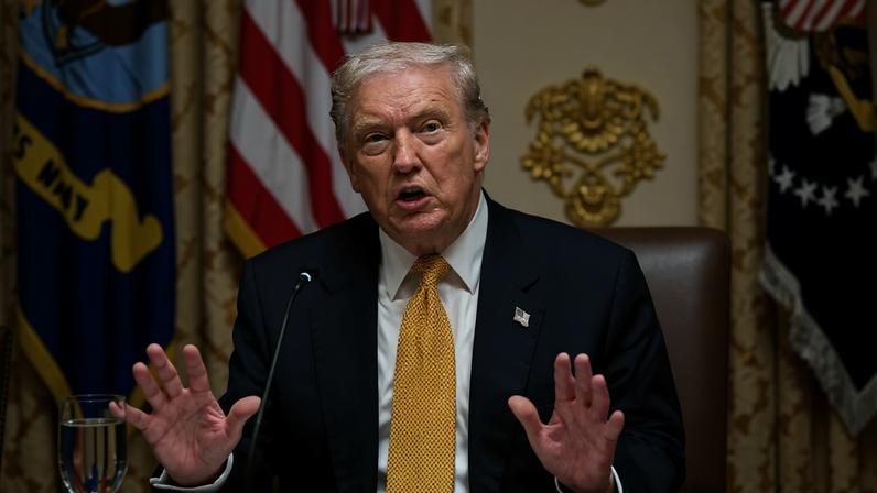 O presidente dos EUA, Donald Trump. Foto: SAUL LOEB / AFP