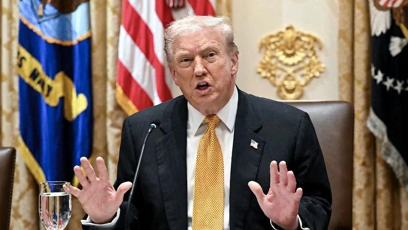 O presidente dos EUA, Donald Trump. Foto: SAUL LOEB / AFP