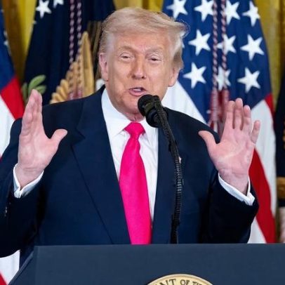 Trump diz ter conversado com presidenta interina da Venezuela e que tudo vai bem