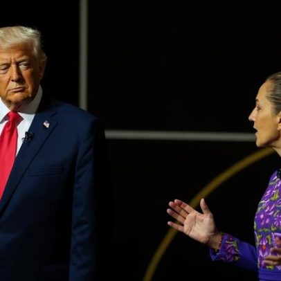 Sheinbaum discute segurança com respeito às soberanias em ligação com Trump