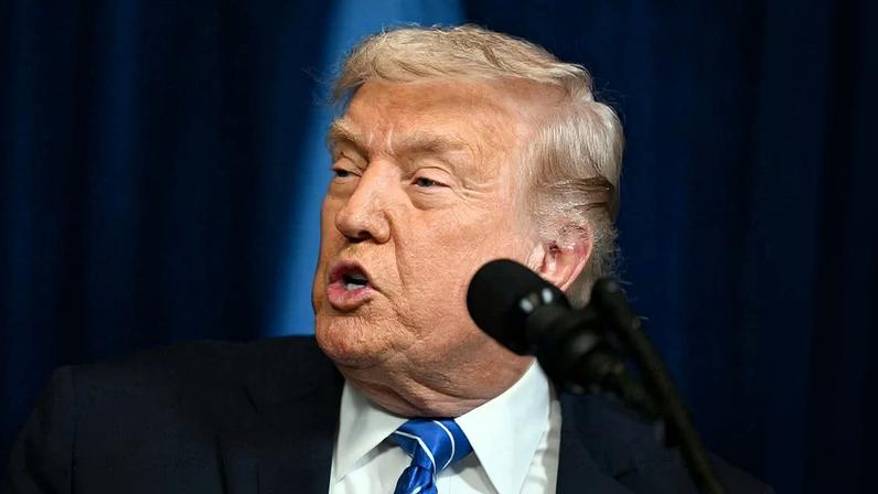 O presidente dos Estados Unidos, Donald Trump. Foto: Jim Watson/AFP