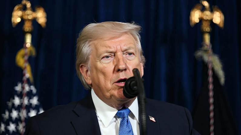 O presidente dos EUA, Donald Trump. Foto: Jim Watson/AFP