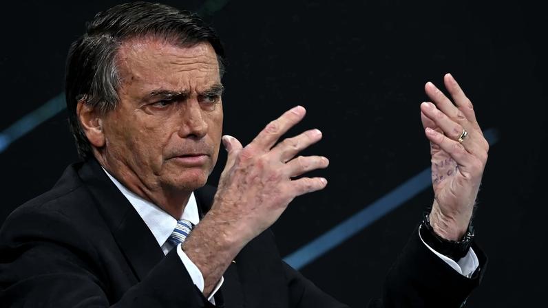 O ex-presidente Jair Bolsonaro. Foto: Nelson ALMEIDA / AFP