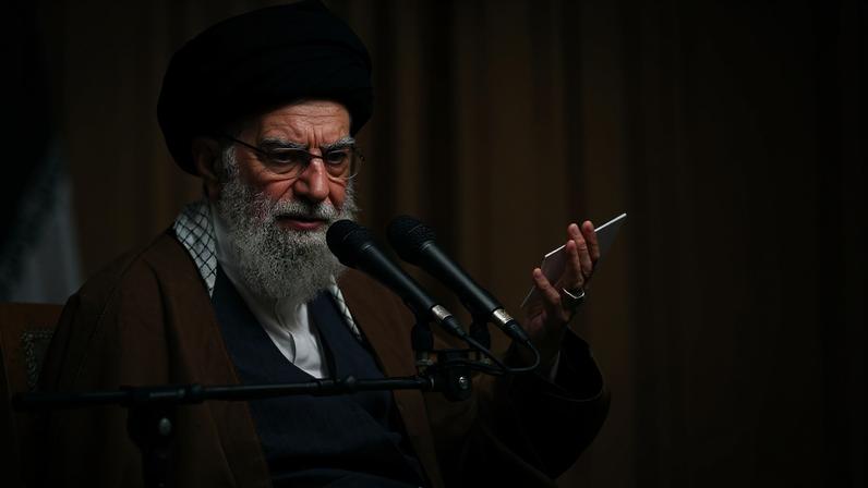 O líder supremo do Irã, o aiatolá Ali Khamenei. Foto: KHAMENEI.IR/AFP