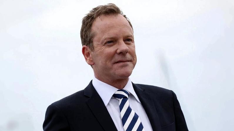 O ator Kiefer Sutherland, em foto de 2016 – Foto: Valery Hache/AFP