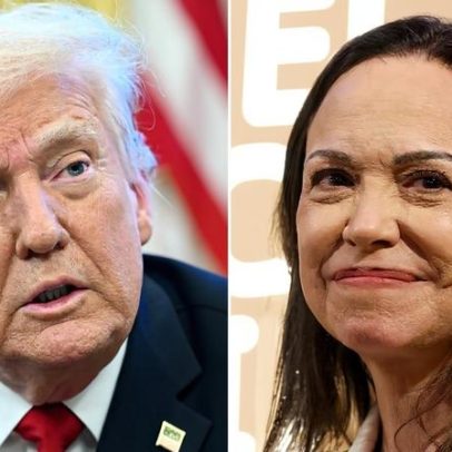 Trump avalia envolver María Corina em transição de poder na Venezuela após Nobel
