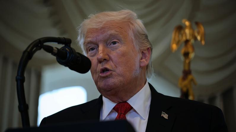 O presidente dos Estados Unidos, Donald Trump. Foto: Andew Caballero-Reynolds/AFP