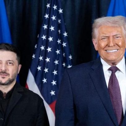 Zelensky adota tom crítico com europeus em Davos após acordo com Trump