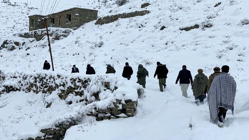 Inverno rigoroso no Afeganistão – foto: Shah Poor Afzallu/AFP