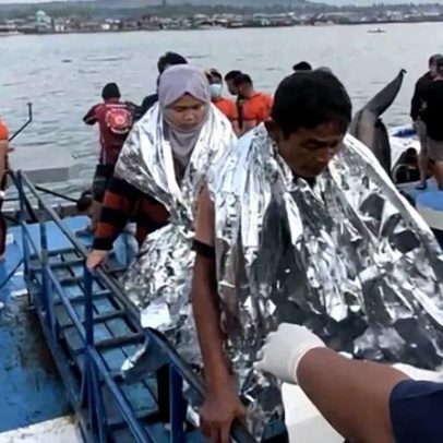 Naufrágio de balsa com 342 passageiros deixa oito mortos nas Filipinas