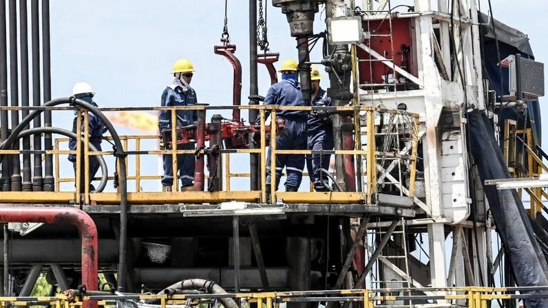 A planta da empresa petrolífera colombiana Ecopetrol. Foto: Juan Barreto/AFP