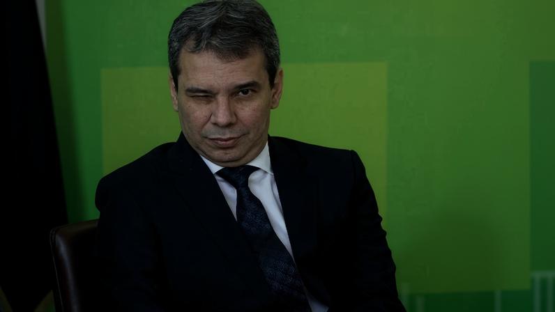 Wellington César Lima e Silma, em 2016, antes de o STF barrá-lo no MJ