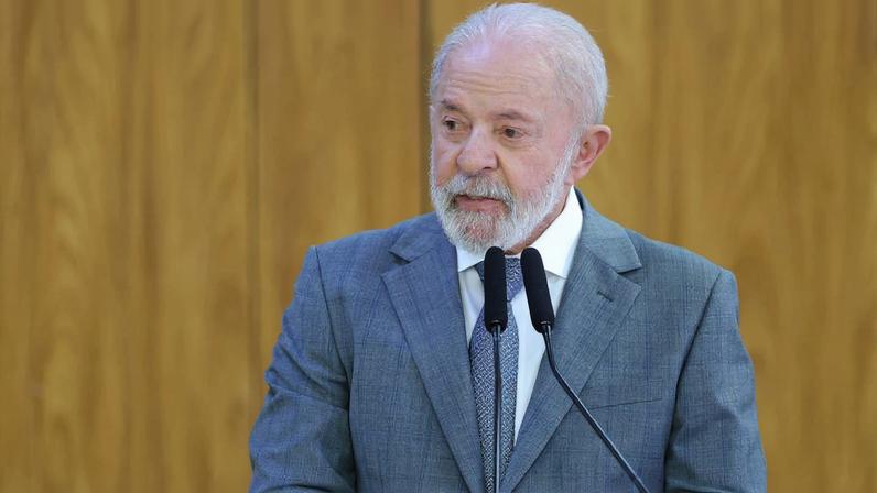 Brasília, (DF) 09/07/2025 - O presidente Luiz Inácio Lula da Silva durante declaração conjunta à imprensa