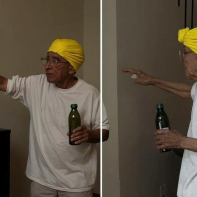 Idosa de 92 anos inspira ao orar e ungir a casa, levando paz ao lar