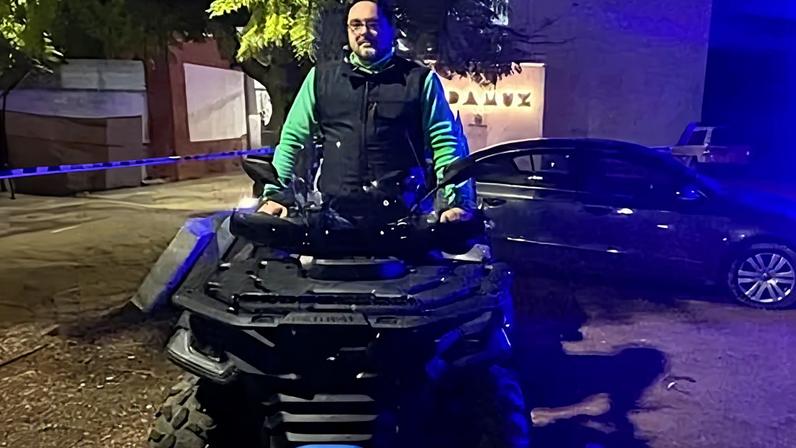Gonzalo Sánchez, 43, spent hours transporting rescue workers around the site of the train collision.