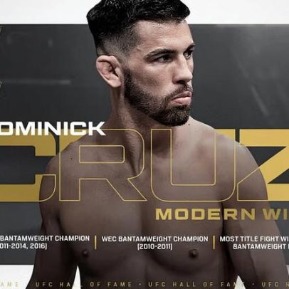 Dominick Cruz é anunciado na classe de 2026 do Hall da Fama do UFC