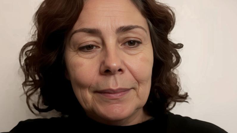 10.dez.2025 - A deputada federal Carla Zambelli fala por videoconferência em sessão na CCJ sobre sua cassação