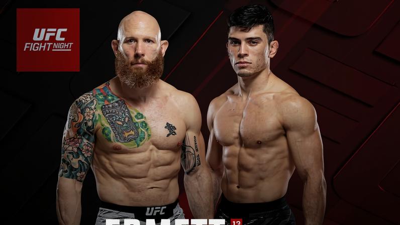 Josh Emmett e Kevin Vallejos fazem a luta principal do UFC Vegas 114, em 14 de março. (Divulgação/UFC)