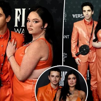 Hacks parodia estilo Marty Supreme de Chalamet e Jenner no Critics Choice 2026