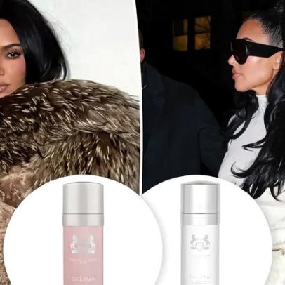 Kim Kardashian usa perfume de cabelo na virada do Ano em estilo Aspen