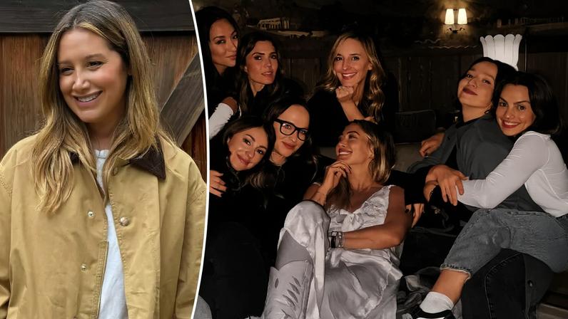 Ashley Tisdale was missing from her former celebrity mom group's fall getaway to Ojai, Calif., in October.