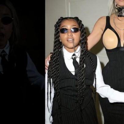 Evolução do estilo de North West, de bebê Balenciaga a adolescente de cabelo azul