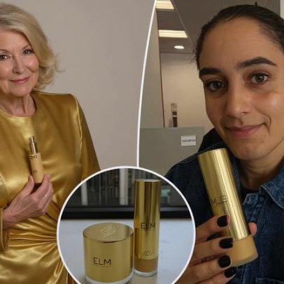 Avaliação da linha Elm Biosciences de Martha Stewart, com creme noturno