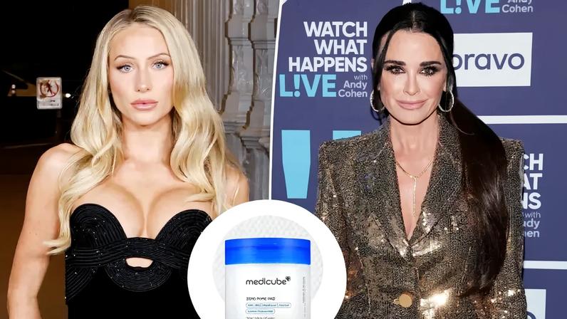 Alix Earle and Kyle Richards with Zero Pore Pads.