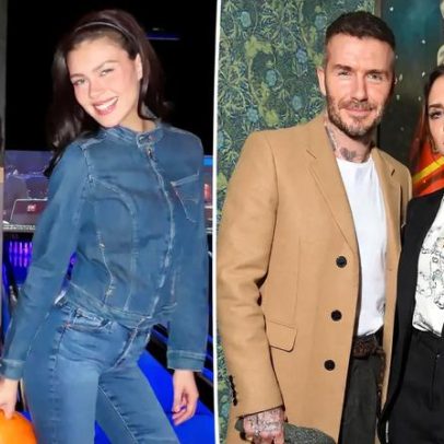 Vídeo de Victoria Beckham dançando no casamento é de Beckham e Peltz