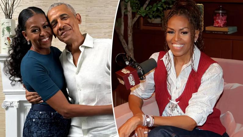 Michelle Obama opened up about her marriage to Barack Obama in a candid “Call Her Daddy” interview.
