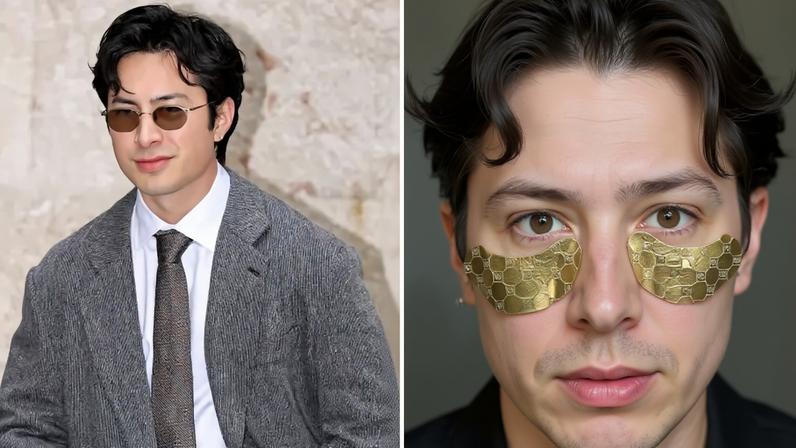Hudson Williams shares his skincare during MilanFashion Week.