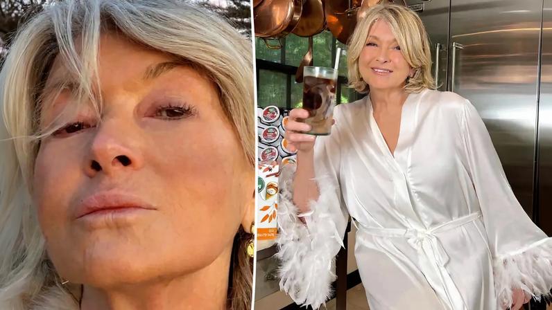 Martha Stewart showed off her incredible skin in a Vogue video in which she shared her beauty secrets.