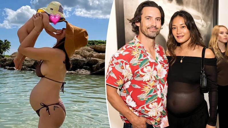 Milo Ventimiglia's wife, Jarah Mariano, announced the impending arrival of their second child while sharing a birthday tribute for their first child.